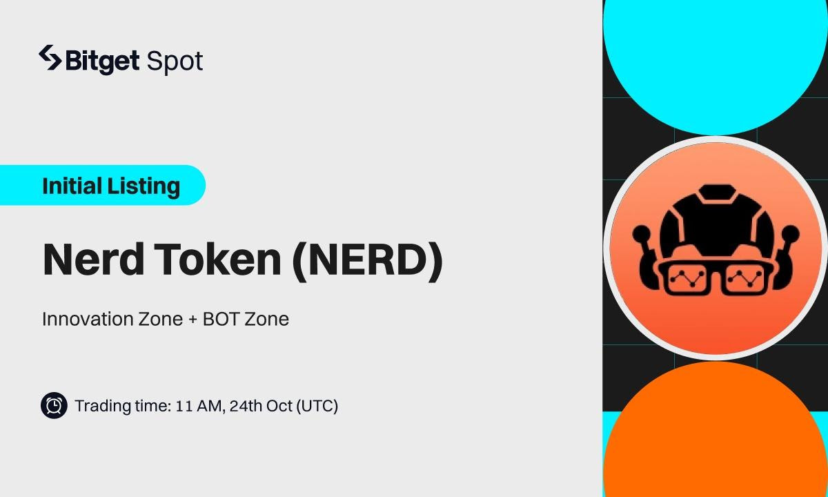 Bitget Announces NerdBot (NERD) Token Listing  Providing Traders with Advanced Analytics and Trading Tools