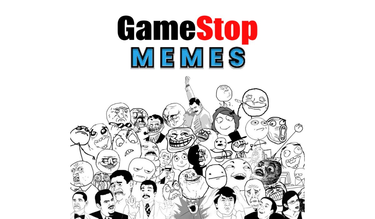  memes market crypto gamestop drawing sharp aims 