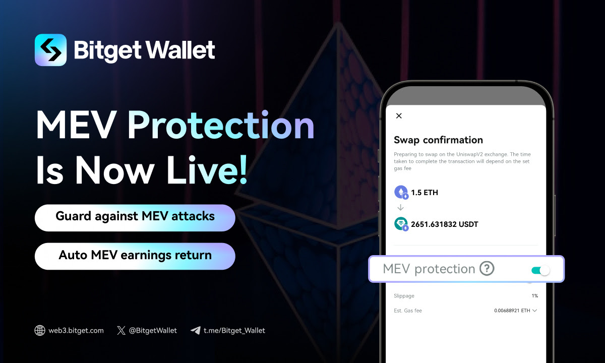 Bitget Wallet Unveils Upgraded MEV Protection Feature As It Seeks To Deliver Superior On-chain Swap Experience