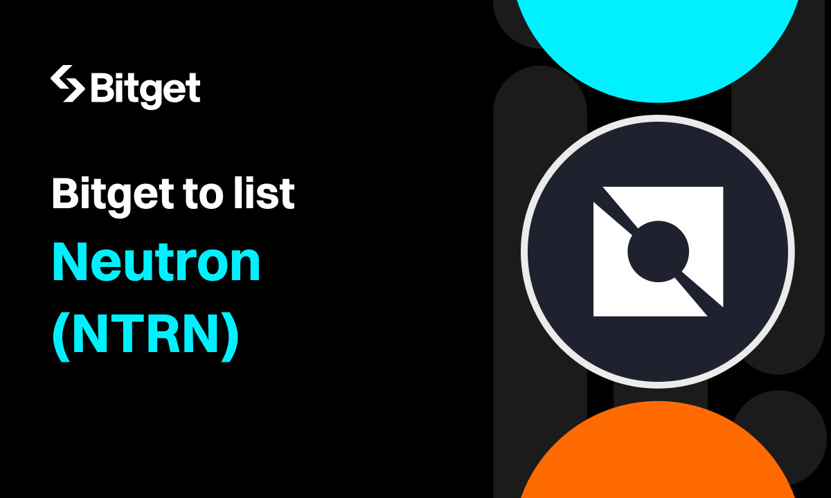 Bitget Lists leading smart contracts platform Neutron in its Innovation Zone and Cosmos Ecosystem Zone