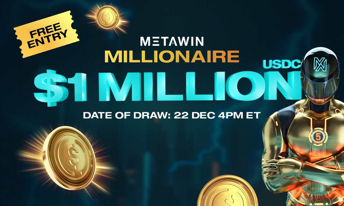 MetaWin Debuts Revolutionary $1M Cryptocurrency Giveaway  MetaWin Millionaire