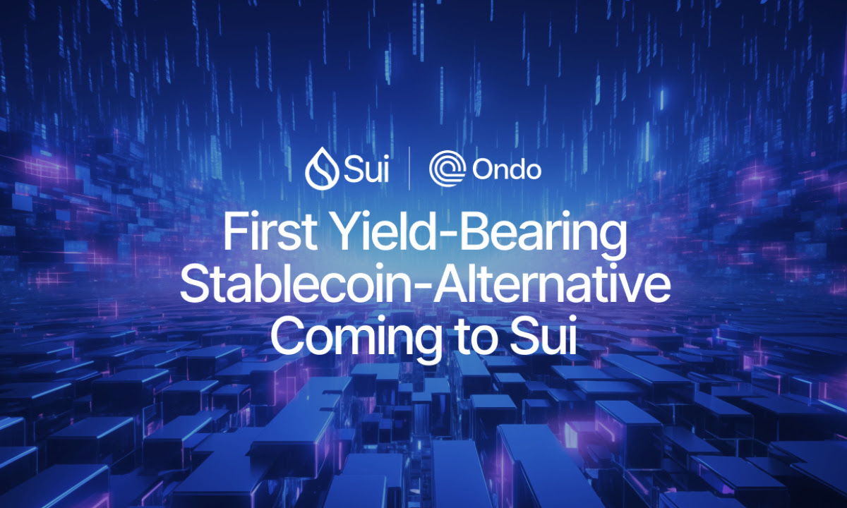 Ondo USDY Treasuries Token Now Live on the Sui Network