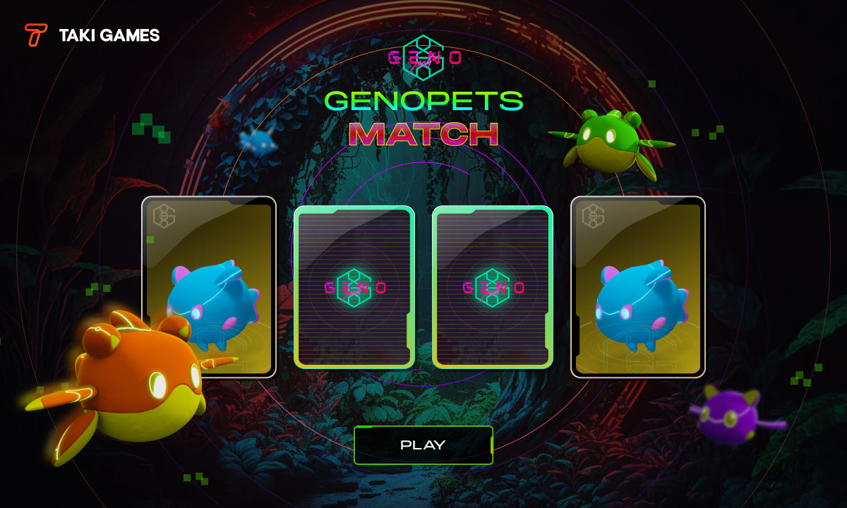 With Genopets Match, Taki Games & Genopets Speed Up Web3s Mainstream Adoption on Solana