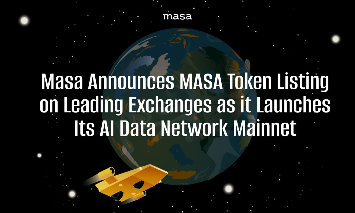 Masa Launches Its AI Data Network Mainnet and MASA Token Listing on Leading Exchanges