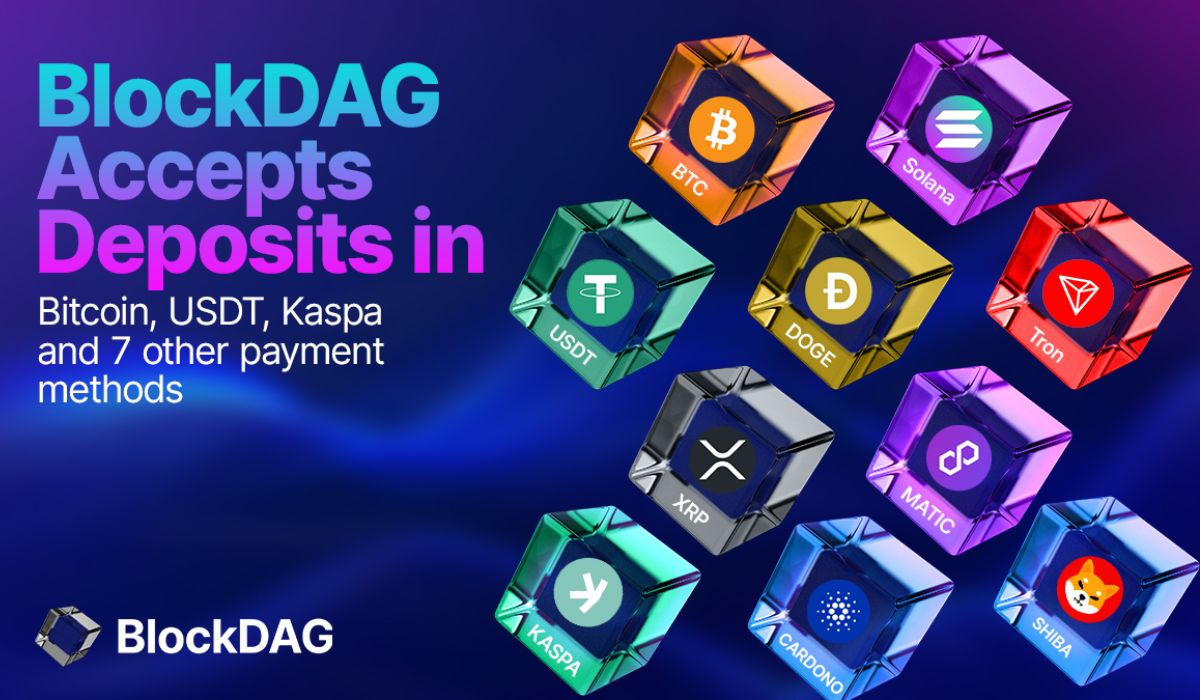 BlockDAG Adds 10 New Payment Methods After Viral Presale Touches $23M While Shiba & Avalanche Price Struggle