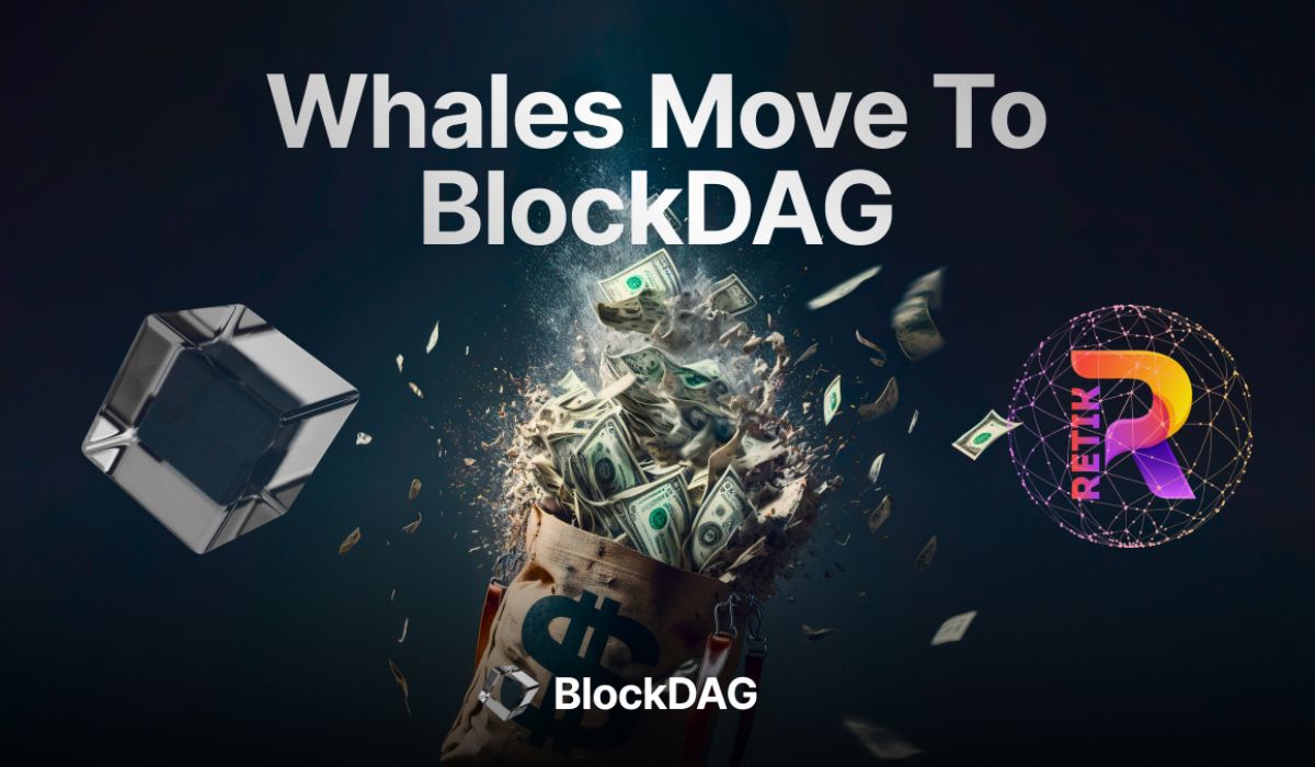 Crypto Giants Migrate to BlockDAG Presale, Pushing It to $37M, While Retik Finance Plummets 43% in One Day