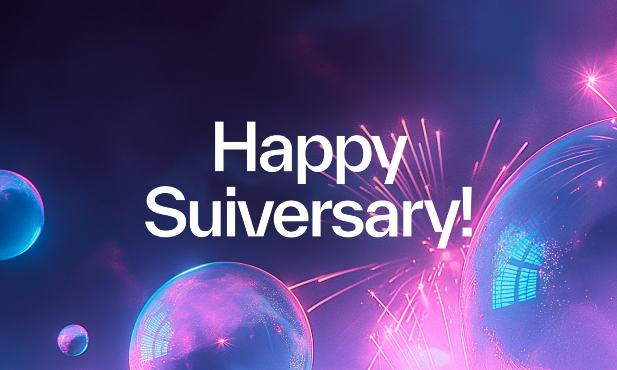Sui Celebrates First Anniversary Following a Year of Web3 Growth and Technological Breakthroughs