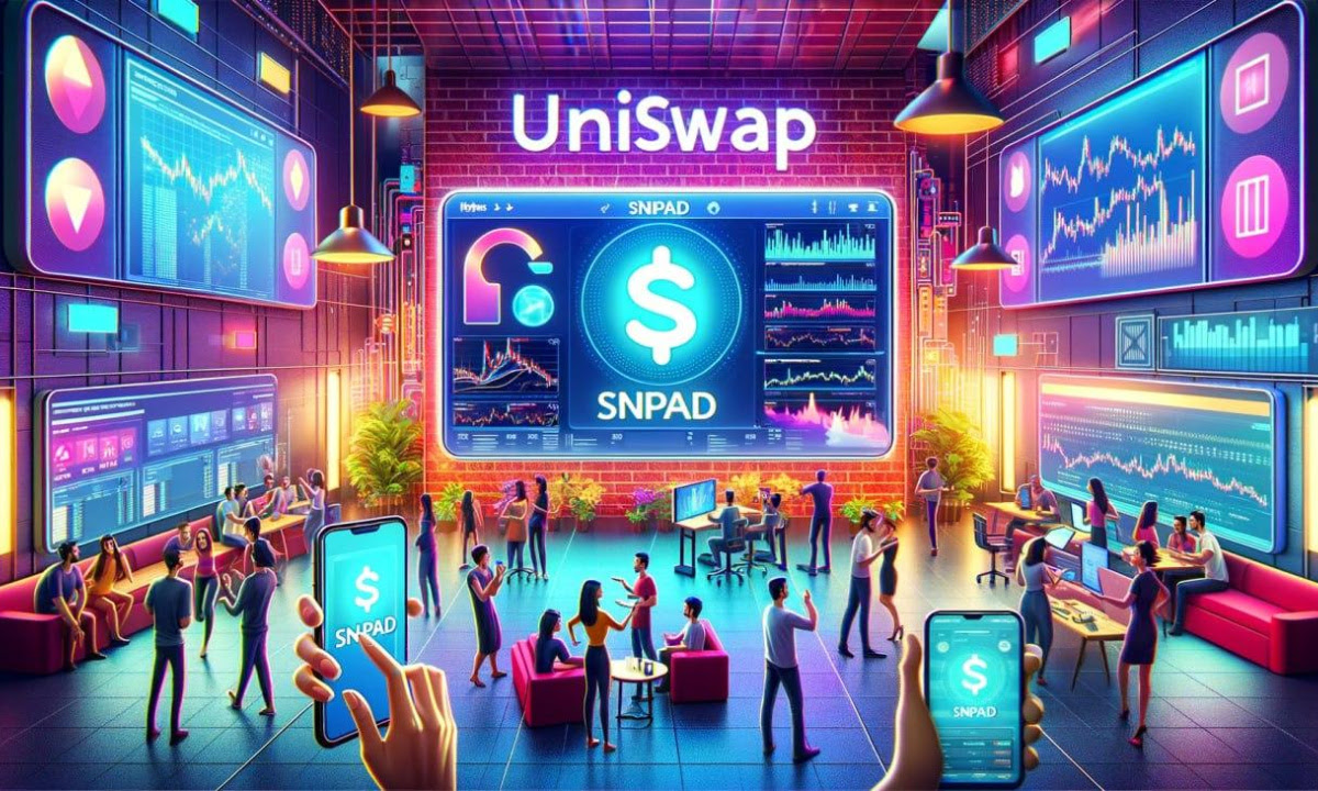  snpad listing advertising uniswap june native token 