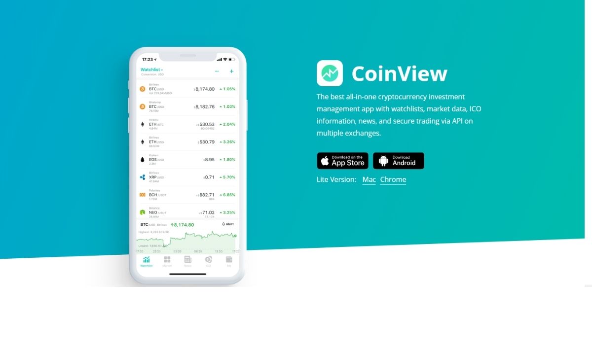 CoinView App Review: The All-in-One Cryptocurrency Management App