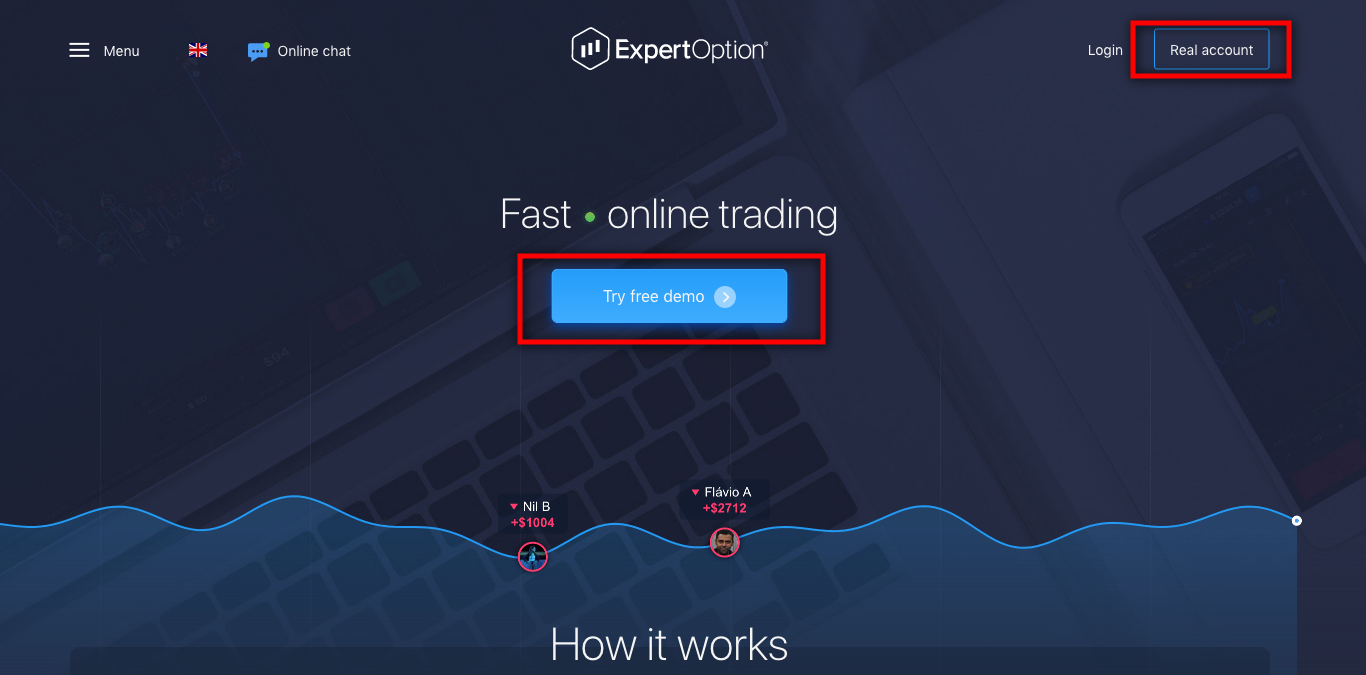 ExpertOption Social Trading