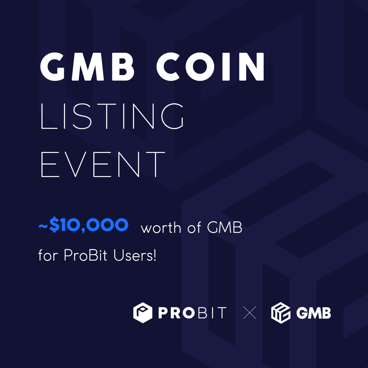 ProBit Exchange Lists GMB ~$10,000 Worth of GMB Coins For ProBit Users