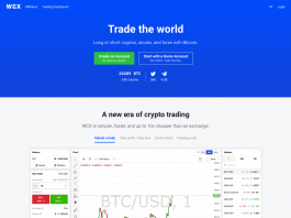 WCX Complete Review: Trade Financial Markets with Bitcoin