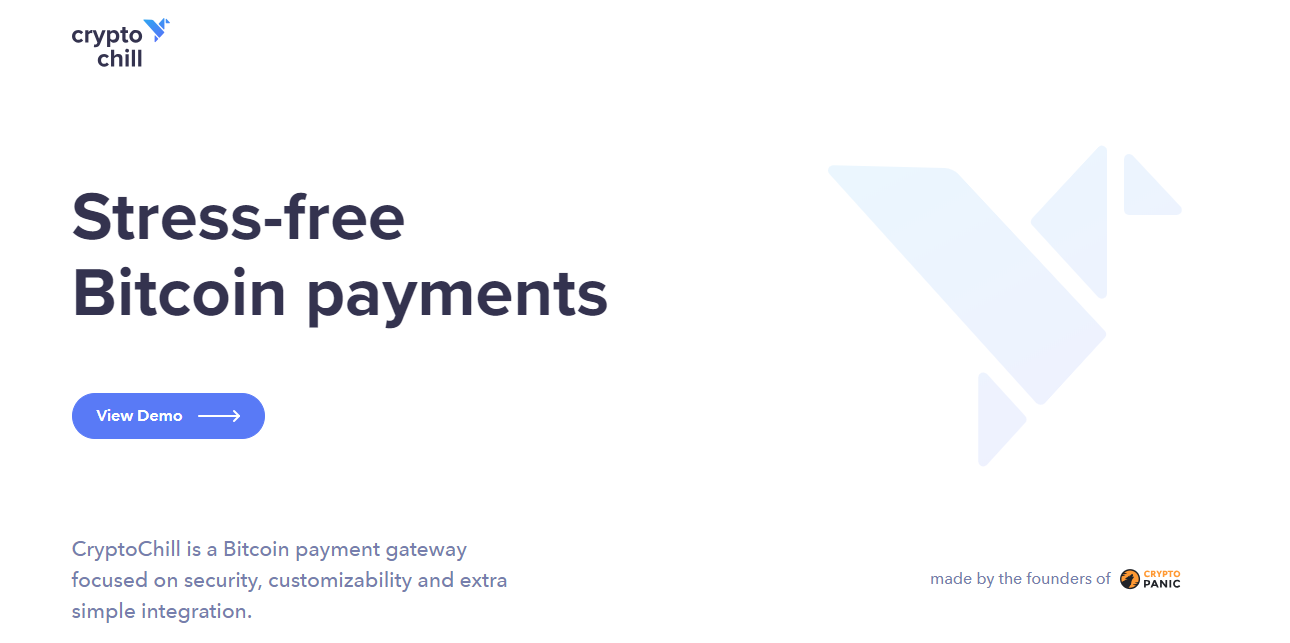 Introducing Bitcoin Payment Gateway CryptoChill