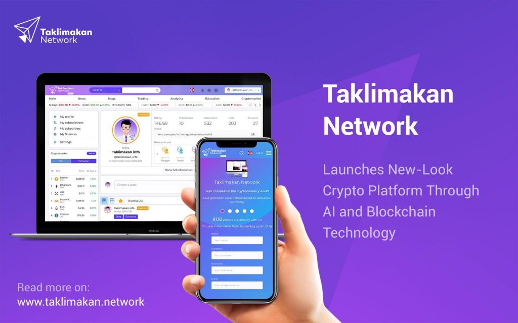 Taklimakan Network Unveils its AI and Blockchain-Powered Crypto platform