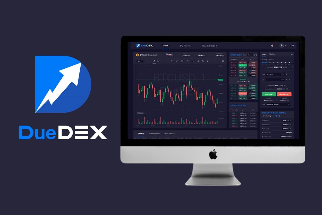 Just Launched Crypto Derivatives Trading Exchange DueDEX Now Offering Welcome Bonus Up to $60 for New Users