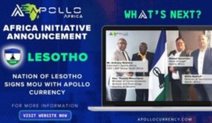 Apollo Crypto Project Inks Deal With the Government of Lesotho for Blockchain Initiative