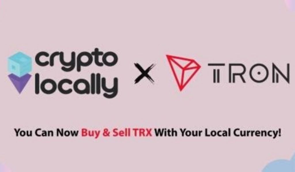 CryptoLocally Adds TRX, Giving TRON Users a Private Way to Cash Out