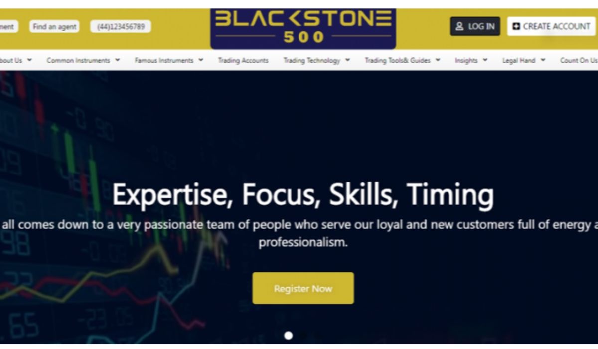 Blackstone500 – A Reputable Broker For Crypto CFD Trading