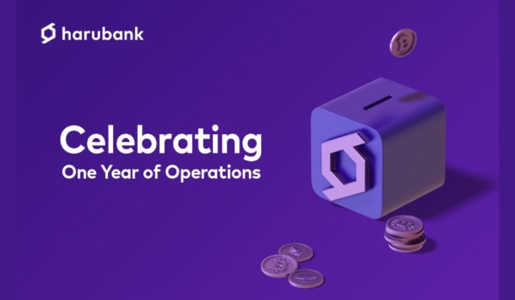 HaruBank One Year Anniversary Depicts Tremendous Growth