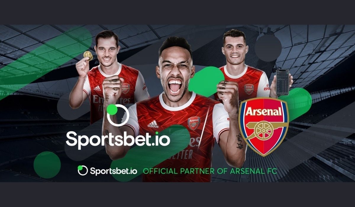 Crypto Sports Betting Website Sportsbet.io Signs 3-Year Betting Deal with Arsenal FC