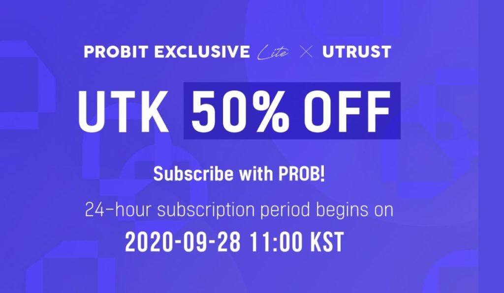 Digital Payment Solution Utrust to Hold Exclusive Listing Sale on ProBit Exchange