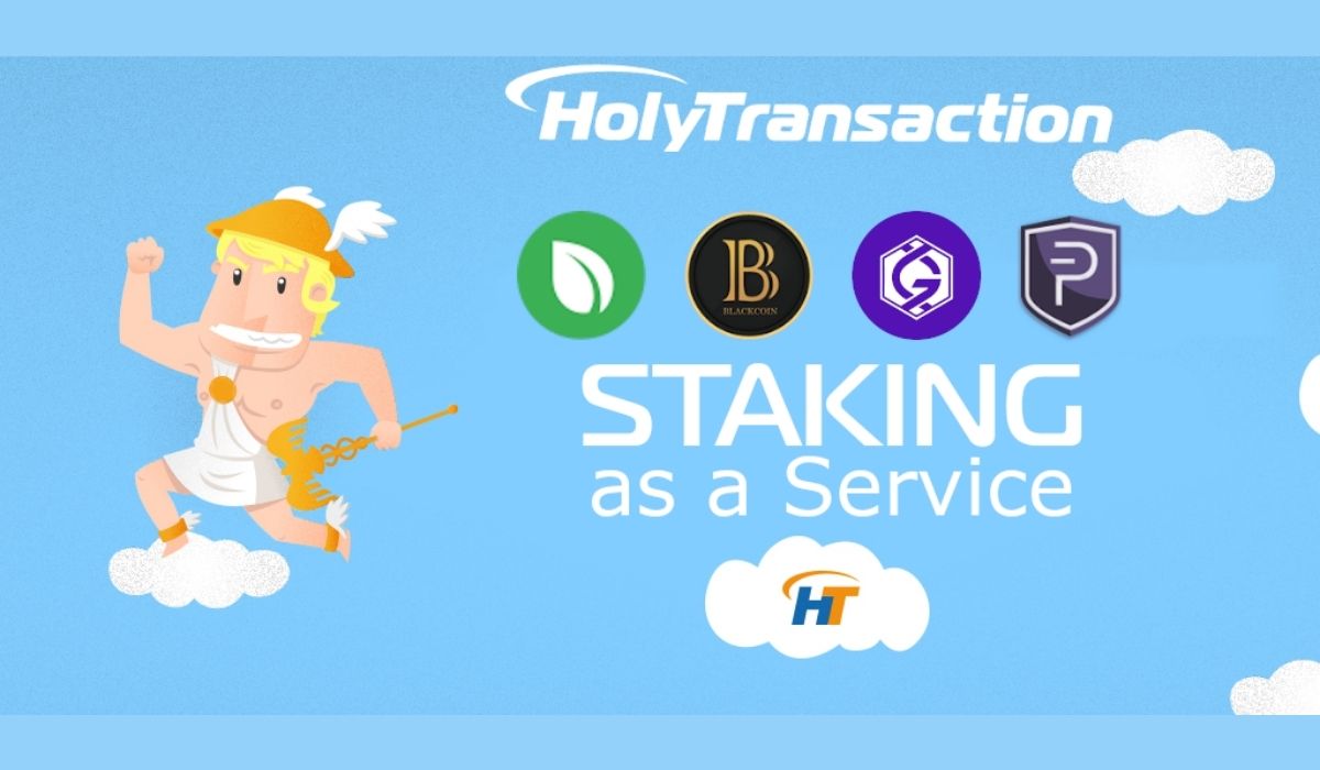 You can now stake POS cryptocurrencies with HolyTransaction wallet