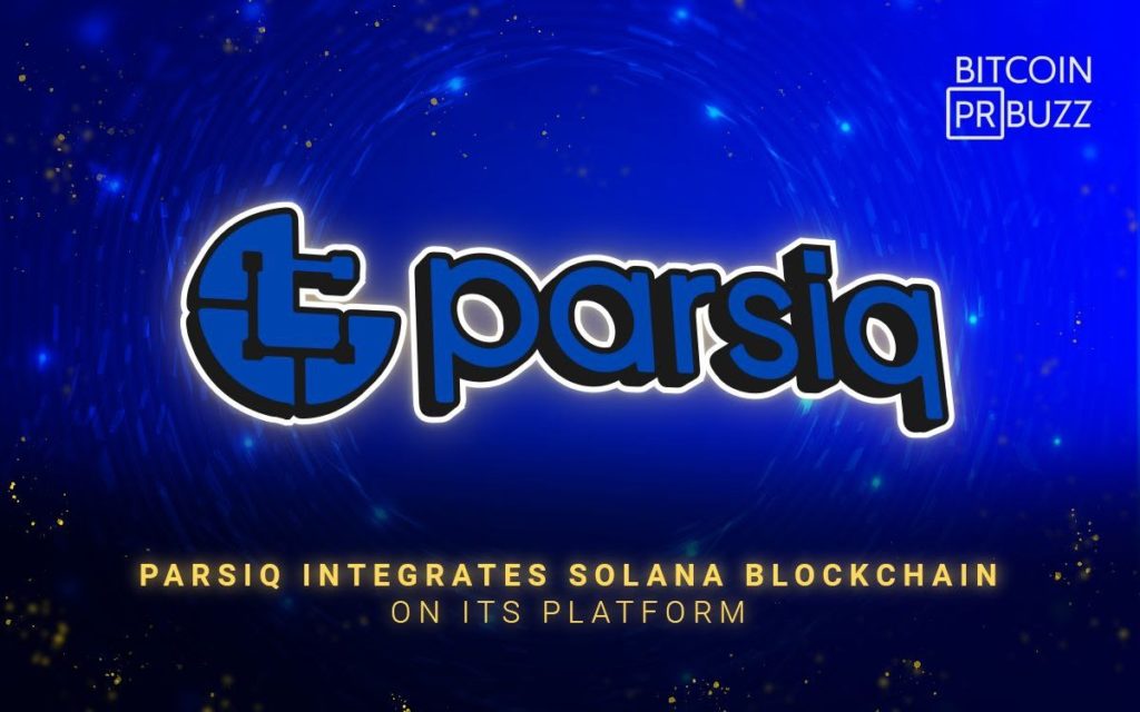 PARSIQ Integrates Solana Blockchain on its Platform
