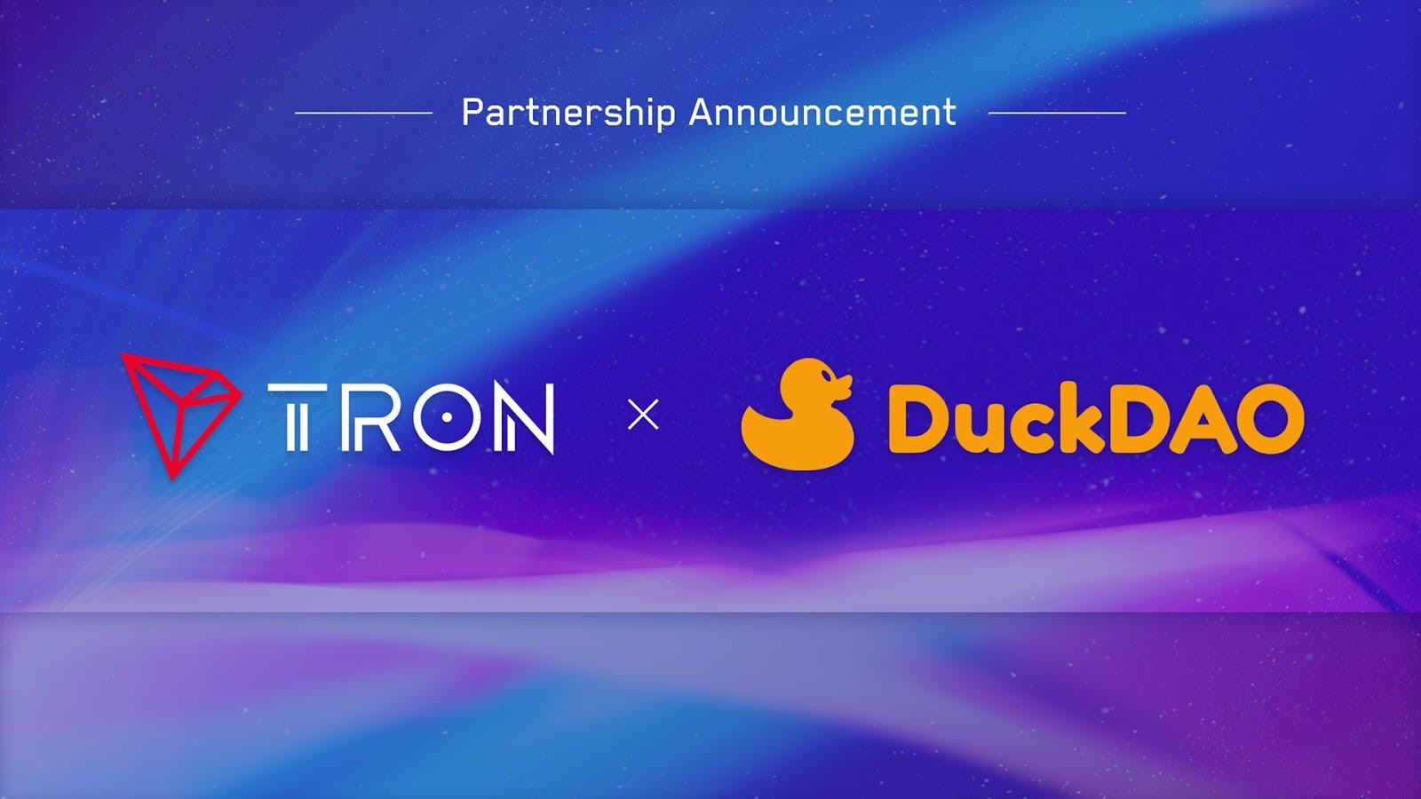 DuckDAO Taps TRON To Further Enhance Its Cross-Chain Foundation