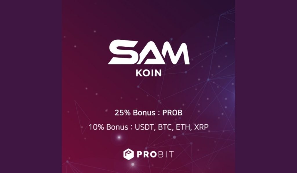 ProBit Exchange Launching SAMKoin (SAMK) IEO | Revolutionizing Cryptocurrency Payment Solutions