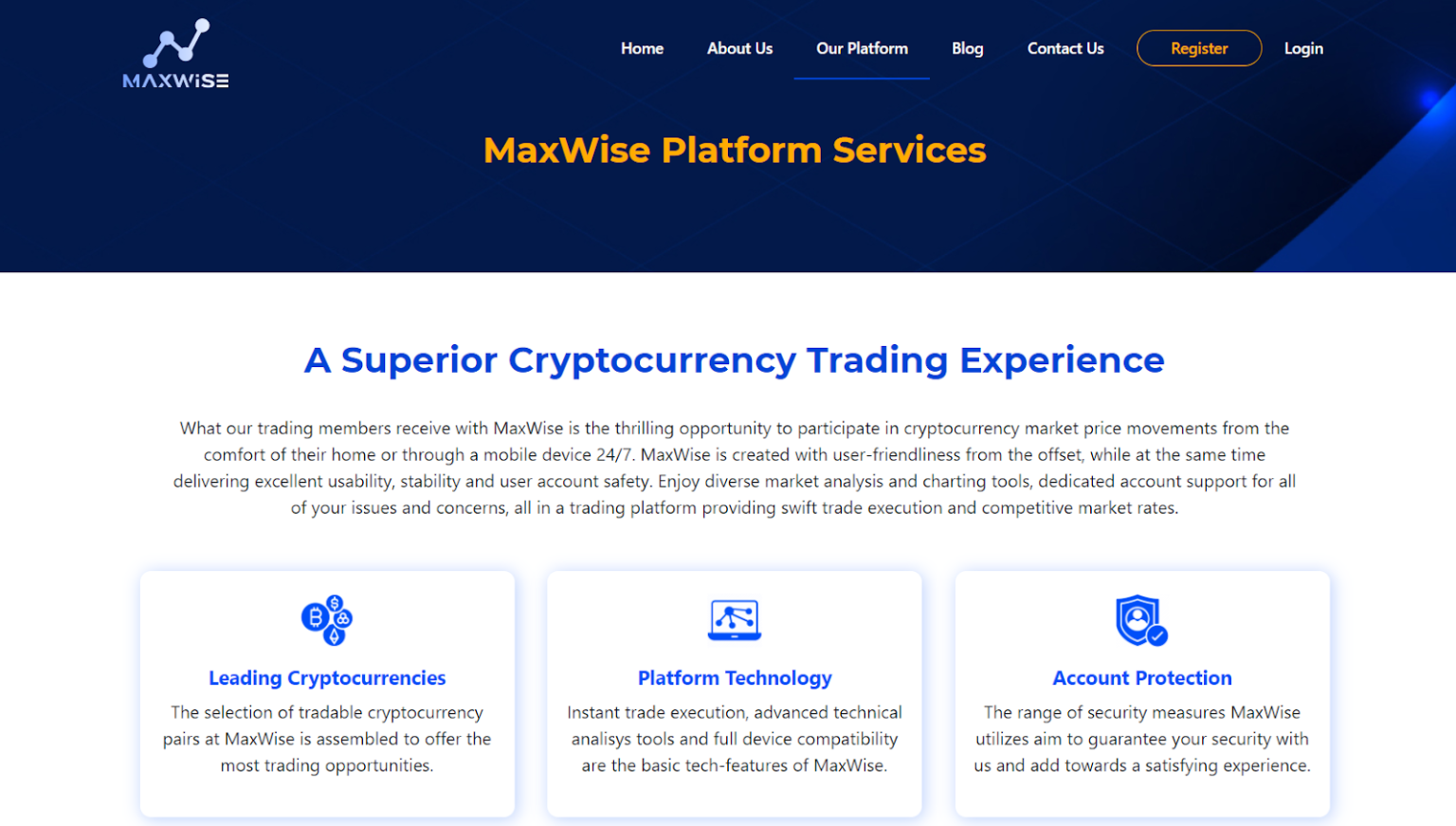 Maxwise Trading Platform Overview ⋆ ZyCrypto