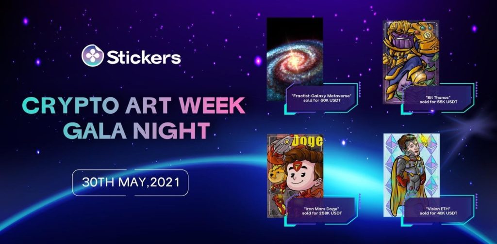 Metaverse-backed Stickers Platform Facilitated A $258k NFT Auction