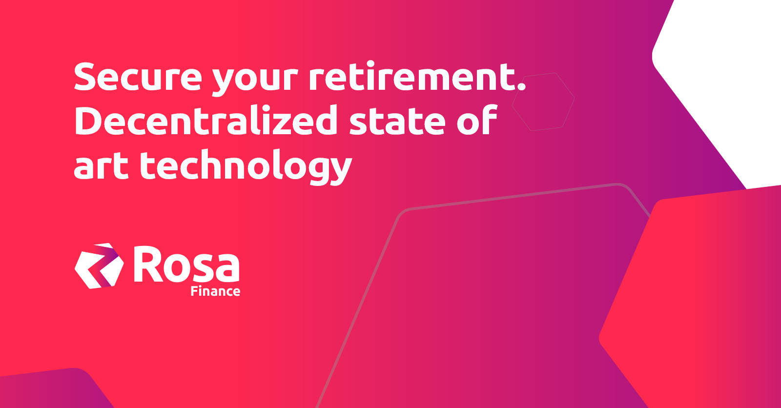 Plan your retirement with ROSA, the hottest DeFi app for Crypto Pension Funds