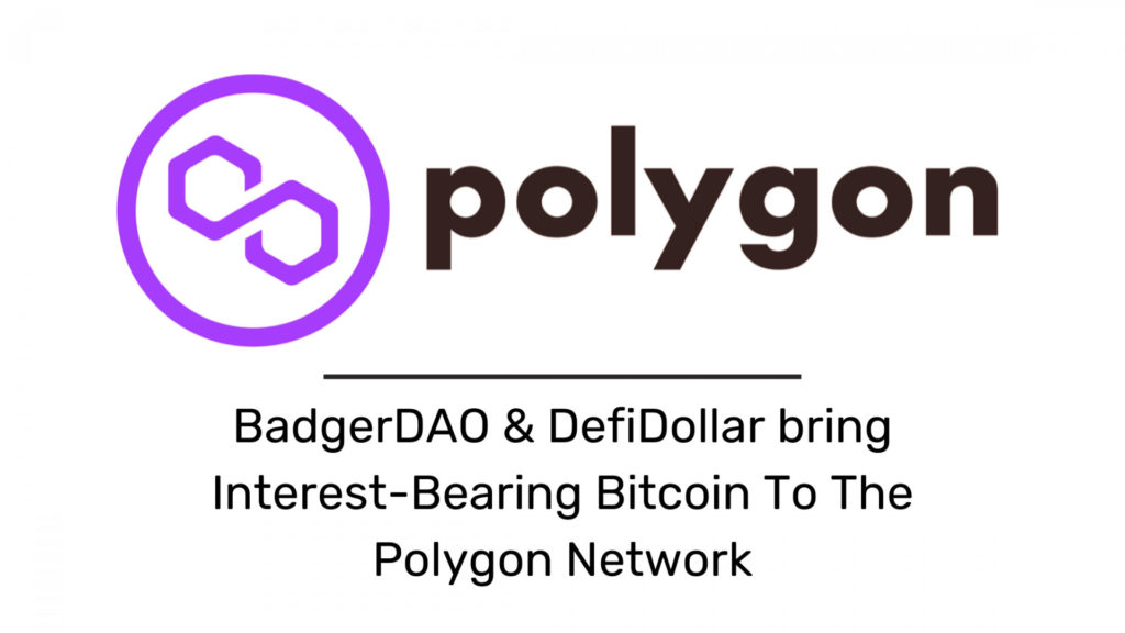 Polygon To Get Interest-Bearing Bitcoin Solutions Thanks To BadgerDAO and DeFiDollar