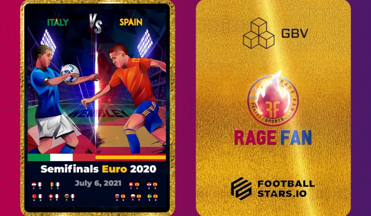 Rage.Fan to Airdrop limited edition NFTs at Wembley Stadium for EURO2020