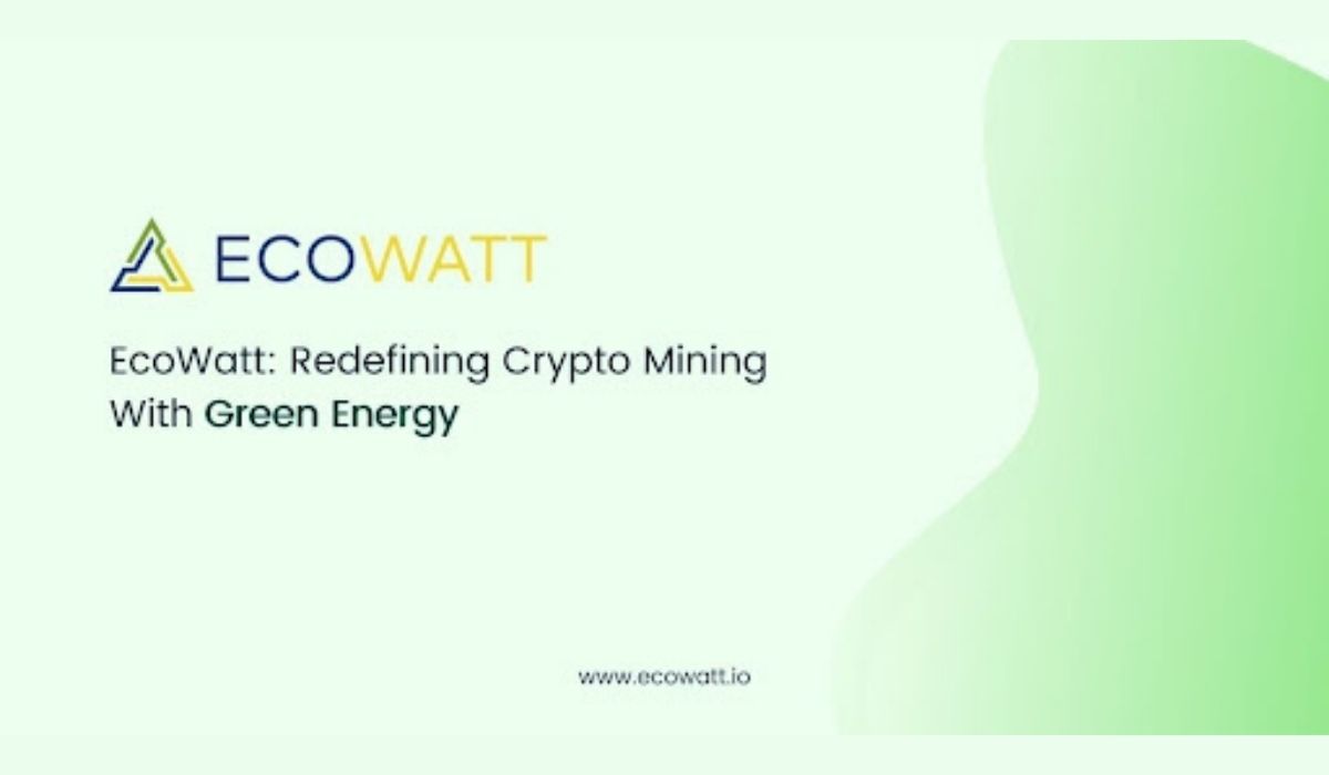 Ecowatt Leveraging The Blockchain To Accelerate The Shift To Green & Sustainable Energy