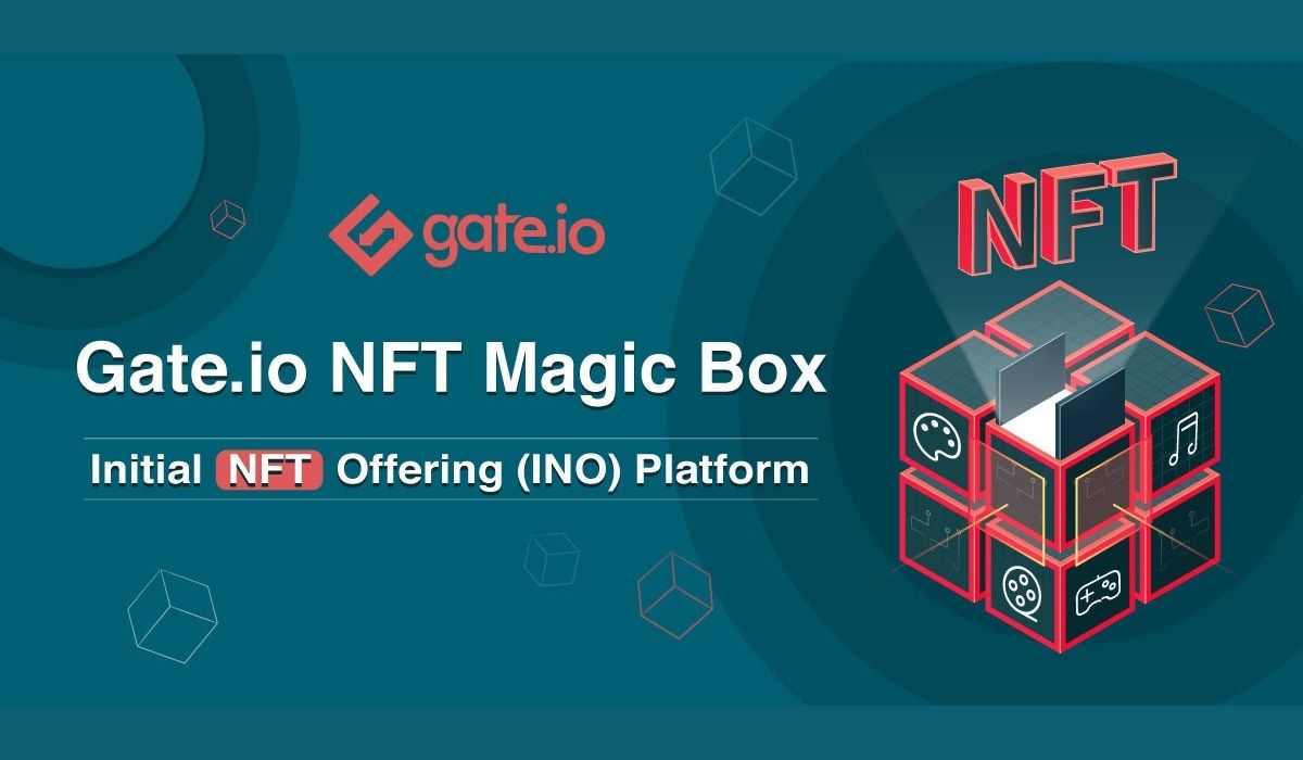Gate.io Debuts New Initial NFT Offerings (INO) On Its NFT Magic Box Marketplace