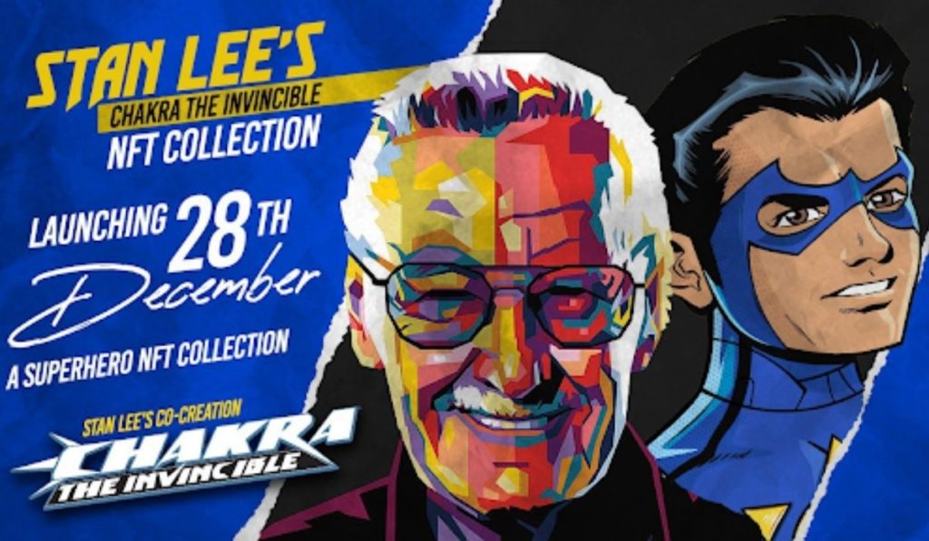 Beyondlife.club and Orange Comet Launch NFT Collection For Stan Lee's Chakra The Invincible