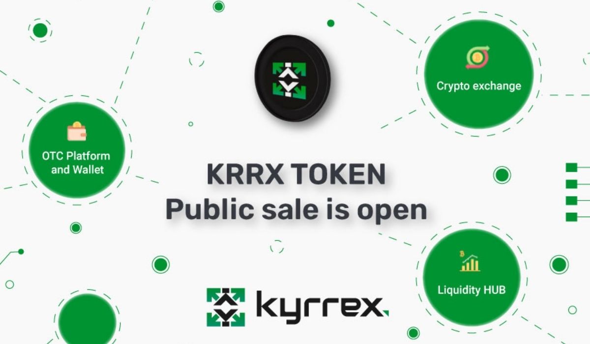 Kyrrex Crypto-Fiat Ecosystem Announces The Ongoing Public Sale Of Its KRRX Token