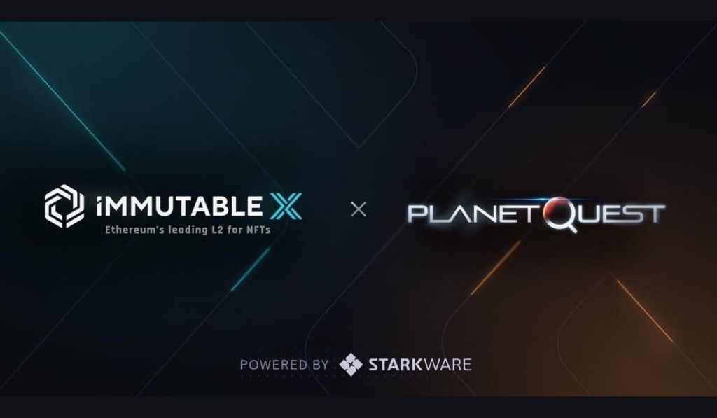 PlanetQuest Joins Forces With Immutable X to Power NFT-Economy-Driven Game Universe