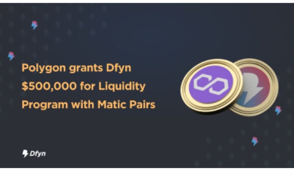 Polygon Grants Dfyn Exchange $500,000 For Incentivized Liquidity Program