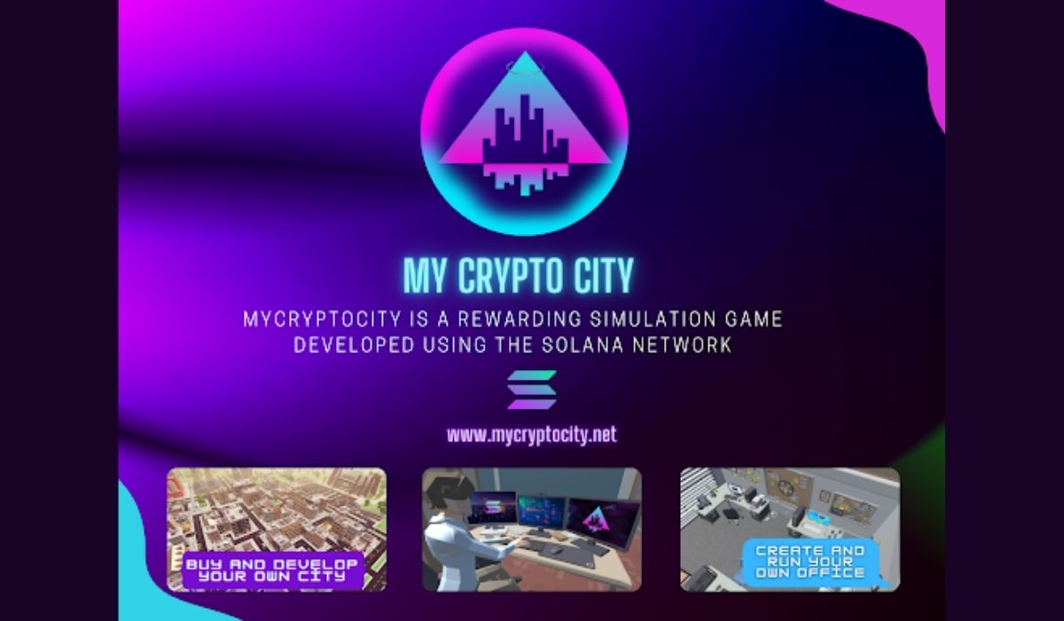 Solana-Based MyCryptoCity Sets Its Token Sale Dates From The First Day Of 2022