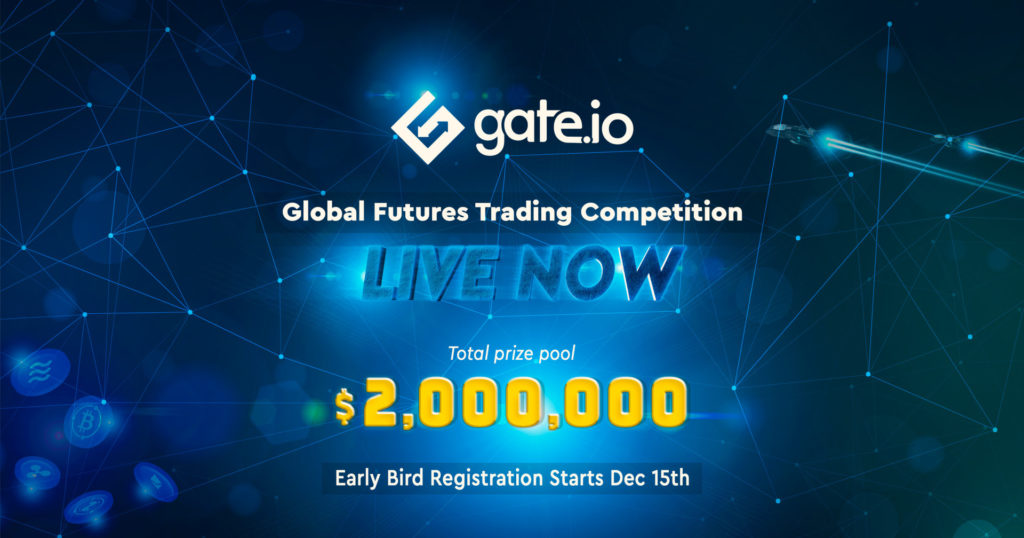 Gate.io Announces Registration For Its $2 Million Global Futures Trading Competition