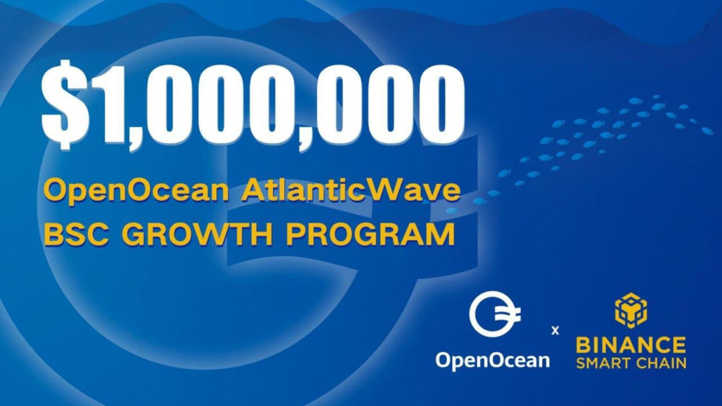 OpenOcean AtanticWave impegna $ 1 milione per la crescita dell'ecosistema BSC