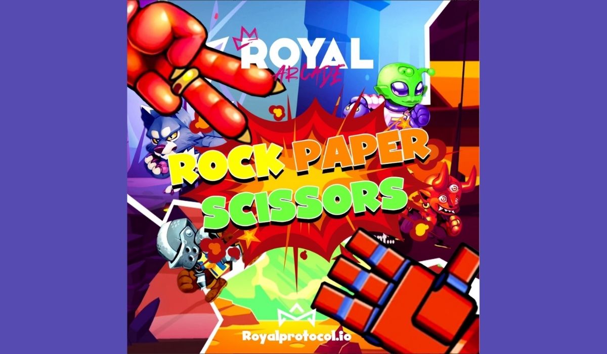 First-Ever Cross-functional NFT-based minigame, Rock Paper Scissors Now Live On Royal Arcade!
