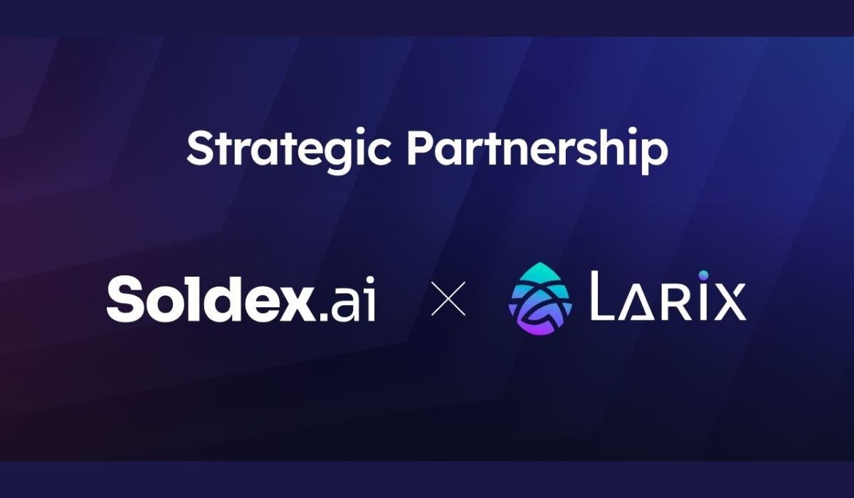Soldex, Solana-built Decentralized Exchange Partners with Larix Protocol