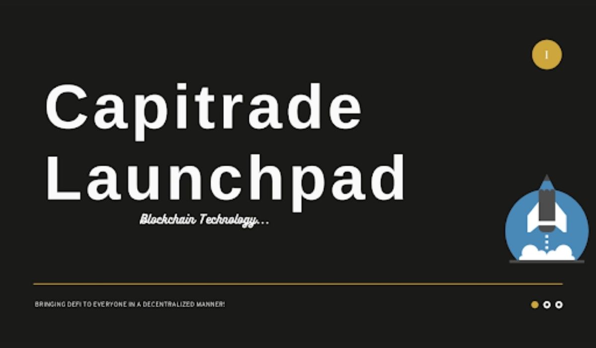 Capitrade IDO Launchpad Launches its Native Token on Cardano, Filling Up 30% of Total Allotted Token In 24 Hours