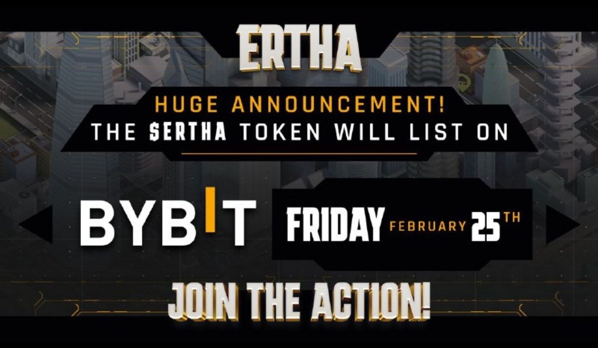 ERTHA Token Listing On ByBit Exchange