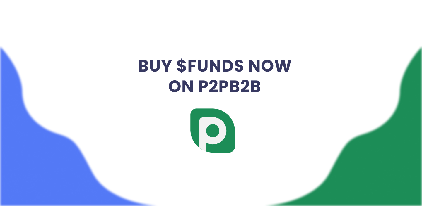$FUNDS Kicks Off Token Sale on P2PB2B Exchange