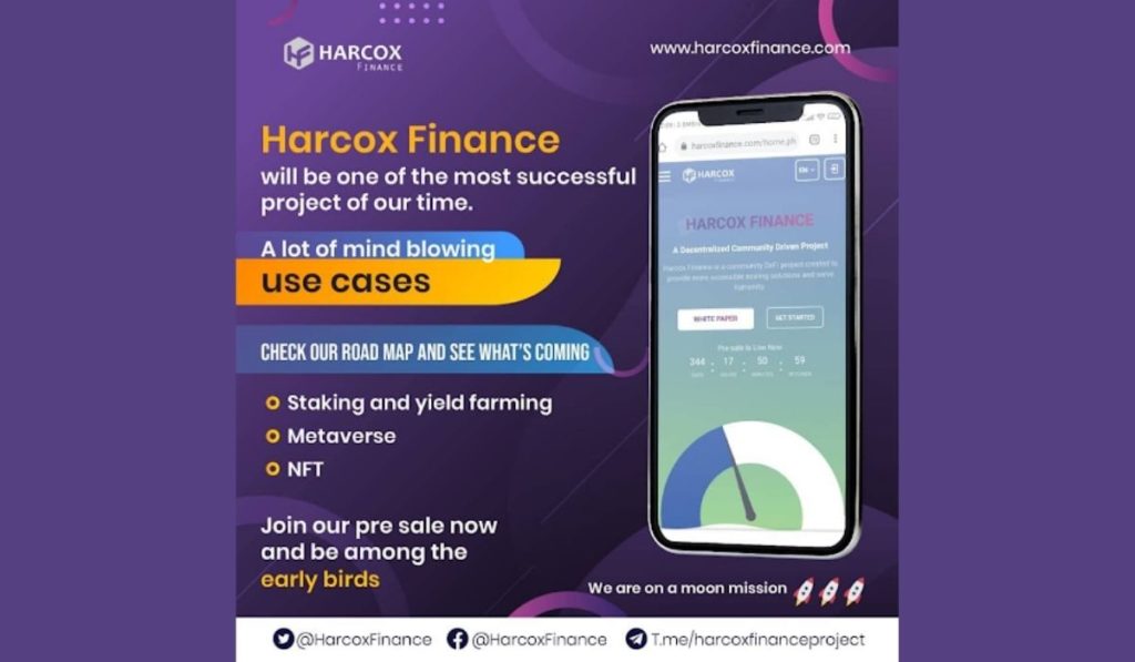 Harcox Finance: progetto DeFi che fornisce soluzioni di scalabilità accessibili
