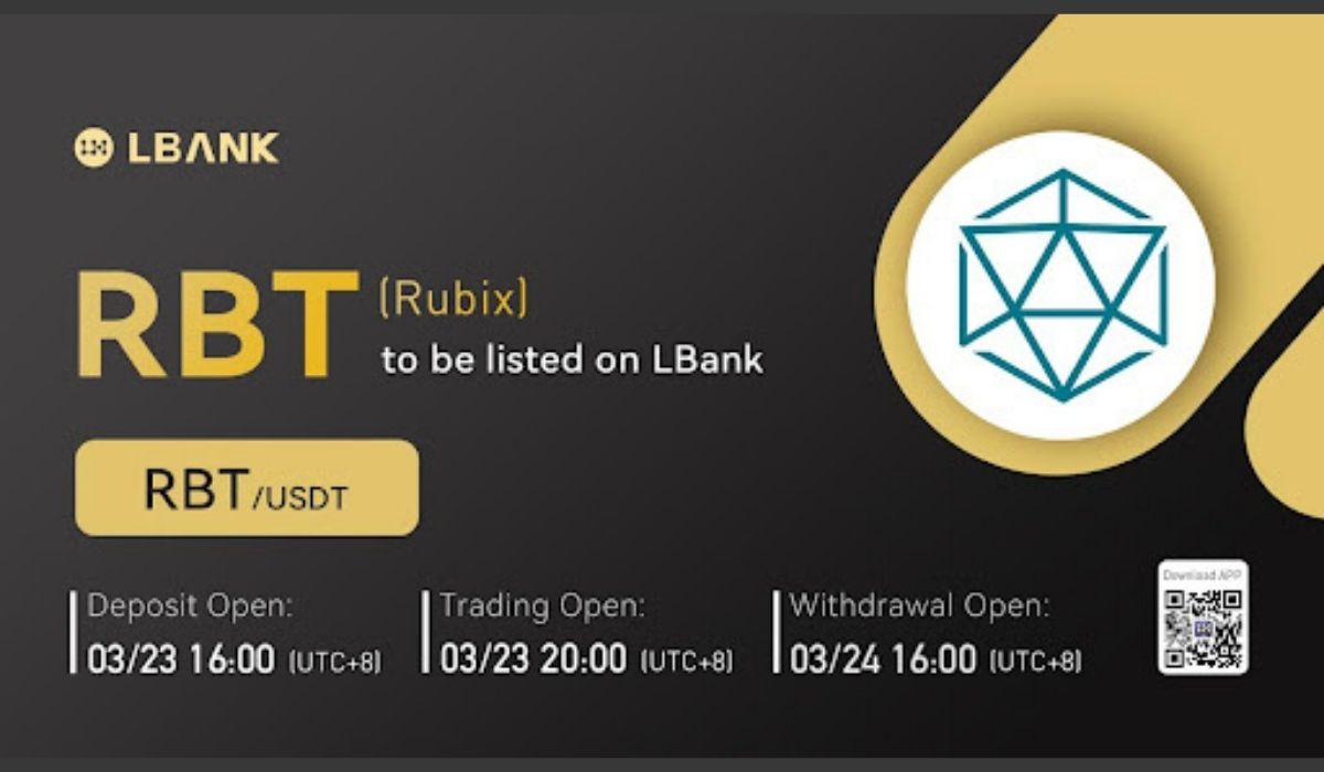 Global Trading Platform LBank Set to List Rubix (RBT) on March 23, 2022